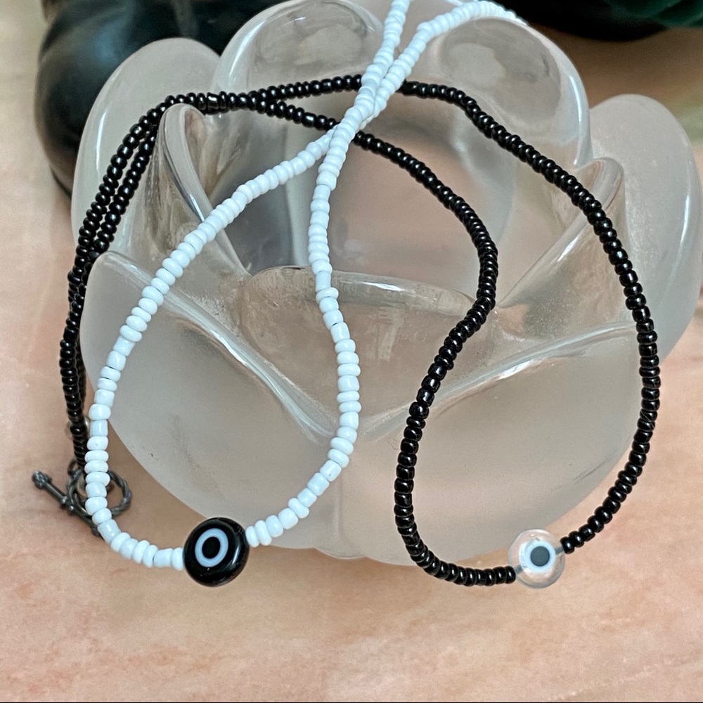Evil Eye Yin & Yang Necklaces